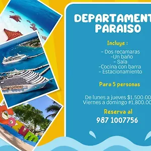 Apartamento Departamento Paraiso, Cozumel